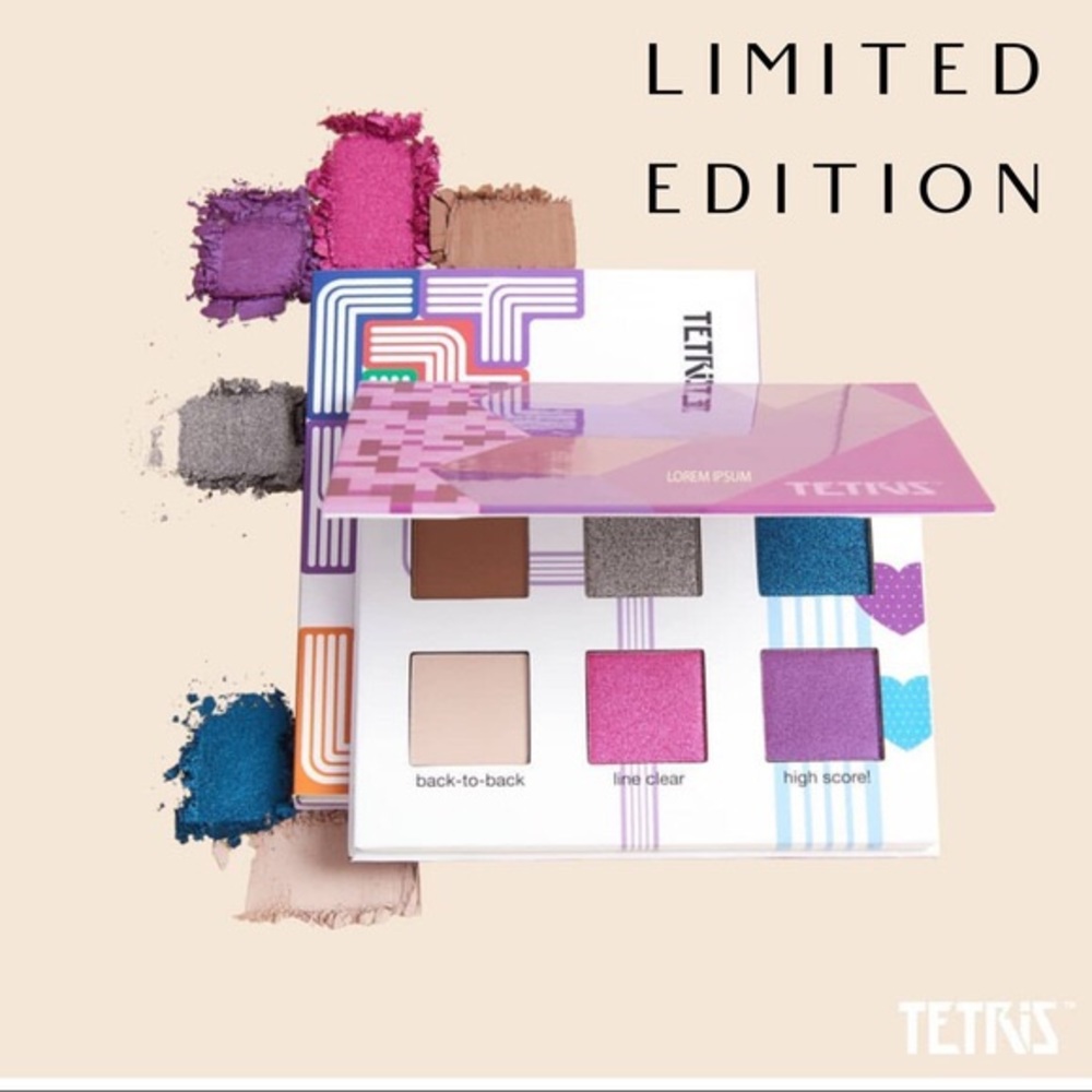 Tetris eyeshadow palette- Block Party
